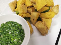 炸普宁豆腐-潮汕砂锅粥