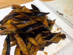 风味茄子-天盛海鲜烧烤大排档·本地小海鲜·牟平腿穗子(幸福店)