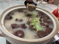 猪血灌肠汤-榕树下海鲜馆(坪山路店)