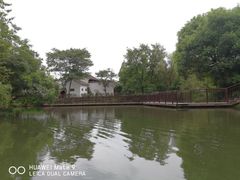 -摇橹船上船码头