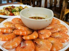 白灼基围虾-琼大师东方烤乳猪(亚特兰蒂斯店)