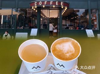 绍兴新店🟢街头感绿色设计咖啡店M stand