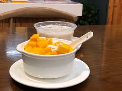 鲜芒果双皮奶-大甜九港式甜品(武林店)