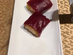 脆皮鲜虾红米肠-泉州富力万达文华酒店-品珍中餐厅