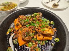 干烧南瓜鲜鲍-许家菜.艺创菜(仁和新城店)