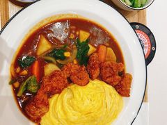 炸鸡块咖喱乌冬面-池奈·日式咖喱蛋包饭(赛高店)