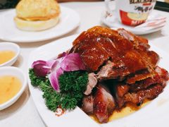 烧鸭叉烧拼盘-香港新发烧腊茶餐厅(水围店)