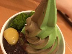 抹茶焙茶冰激凌-VIA TOKYO