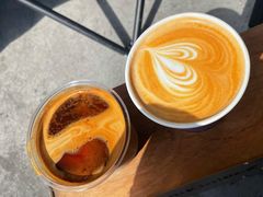 山茶花拿铁-前村咖啡(崇贤店)