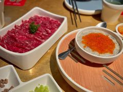 蟹籽鲜虾滑-左庭右院鲜牛肉火锅(南通CBD大有境店)