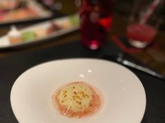 桂花啫喱配糖渍金柚及香梨巴伐露-L'ATELIER de Joel Robuchon(外滩18号店)