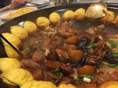 -小火炕铁锅炖鱼