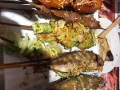 烤羔羊肉串-木屋烧烤(西南角店)