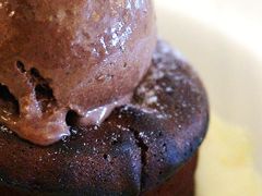 热巧克力酱果布丁-Salon de Ville浦江汇(上海外滩华尔道夫酒店店)