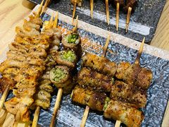 烤鸡皮-鸟串烧Yakitori