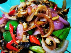 爆炒螺肉-醇潭味平潭特色小吃