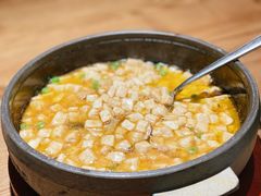 蟹粉石锅豆腐-老头儿油爆虾(金鹰世界店)