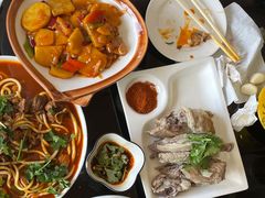 手抓羊肉-景泰县马老二羊羔肉美食城