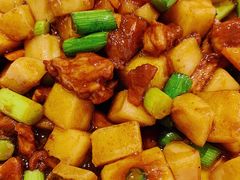 黑椒年糕牛肉粒-好兄弟郭巨海鲜(天一阁店)