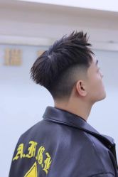 -一家只做男发烫染的店