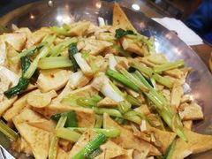 干锅千页豆腐-粥公粥婆精品家常菜(青龙桥店)