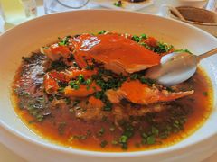 葱油蒸红膏蟹-玫瑰厅上海菜(兴国路店)