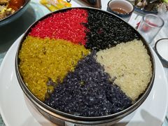 五色糯米排骨-阿谋美食·广西菜