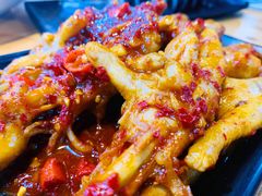 火辣鸡爪-许妈妈餐厅烤肉烧烤家常菜(明润广场店)