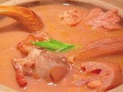 筒子骨炖野藕-吃饭皇帝大土家民族菜(正大广场店)