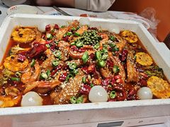 荔枝椒麻鲜活虾-扶摇树下·椒麻鲜活虾(石家庄勒泰广场店)