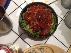 招牌雪花牛肉-么肆烤肉·中式自助·烤肉大排档(街道口季佳PAI店)