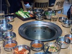 自助调料区-姜虎东白丁烤肉(苏州中心店)
