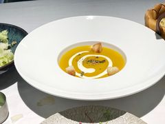 卡布奇诺南瓜栗子浓汤-L'Arome芳芳法国餐厅(仙林金鹰店)