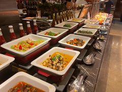 自助取餐区-绿城玫瑰园酒店-遇见19楼餐厅(舟山绿城玫瑰园酒店店)