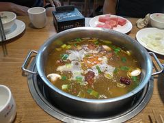 酸萝卜鸭架汤-守柴炉烤鸭(中海国际店)
