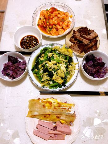 减脂日食记3.2-烤冷面&什锦番茄虾