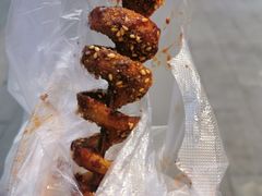 烤面筋-小红旗臭豆腐炸冷面(万达店)