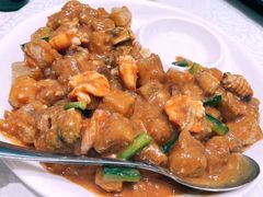 三鲜焖子-品海楼·大连海胆锅贴馆(东港店)
