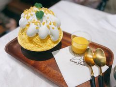 芒果肉加芒果芝士-丹礼糖甜品