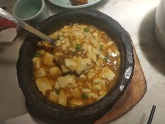 石锅鸡汤豆腐-绿茶餐厅(西单老佛爷店)