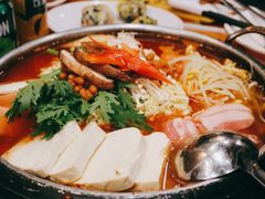 部队火锅-咕咕站韩国料理(紫金港店)
