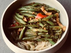 豆角丝炒肉拌转百刀-日上三甘(三里屯店)