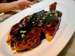 西湖醋鱼-绿茶餐厅