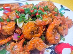 椒盐罗氏虾-美美小海鲜