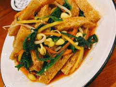 菠菜面筋-巴依老爷新疆美食(望京小街店)