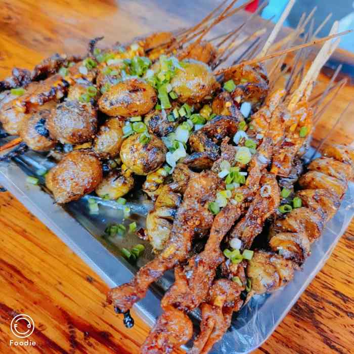 回味烧烤(江油店)-"他们家的招牌 烤豆花很好吃,烧烤味道也很.