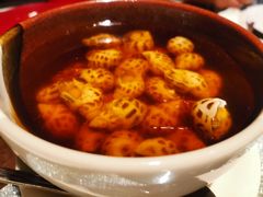 古越陈酿煮花螺-杭州西子湖四季酒店·金沙厅