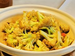 小炒有机花菜-四季民福烤鸭店(前门廊房二条店)
