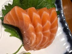 三文鱼腩刺身-千代武日本料理(爱建店)