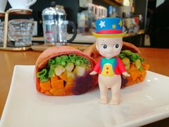 葡式咖喱鸡肉握不住的大卷-星巴克(太原柳巷第一店)